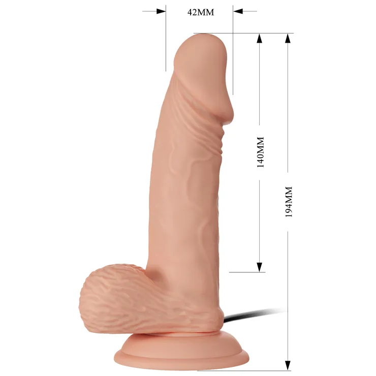 Indigo Sexshop Consolador vibrador Realista Zebulon
