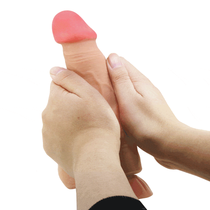 09 - Imagen de Producto - Indigo Sexshop - Consolador Vibrador Realista Sliding Skin 22