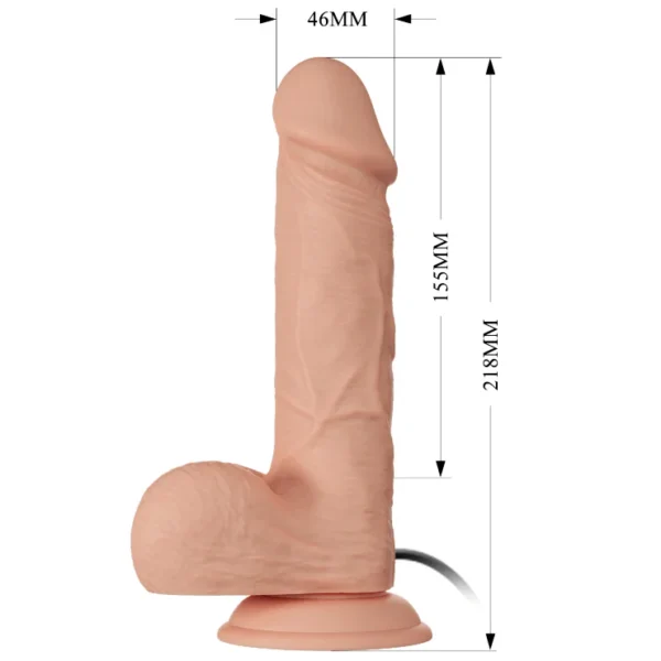 02- Imagen de Producto - Indigo Buy Sexshop - Consolador Vibrador Bahamut