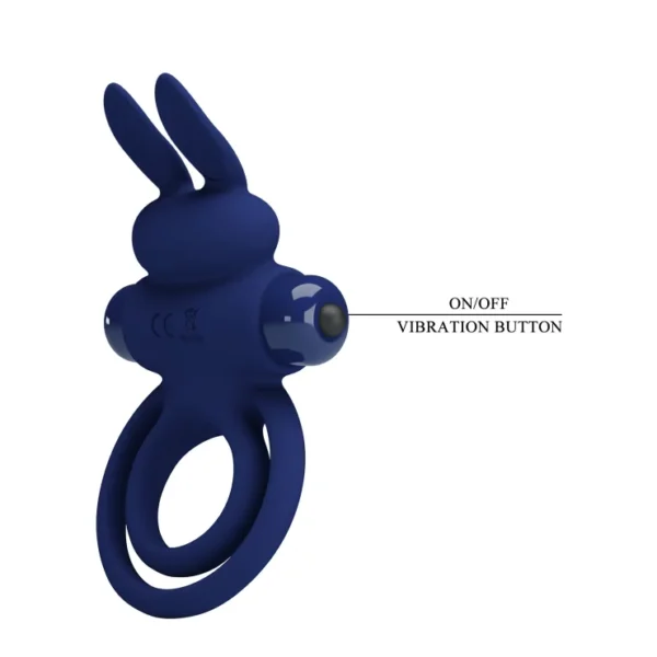 04 - Indigo Buy Sex shop - Anillo vibrador para pene vibrant rabbit azul (1)