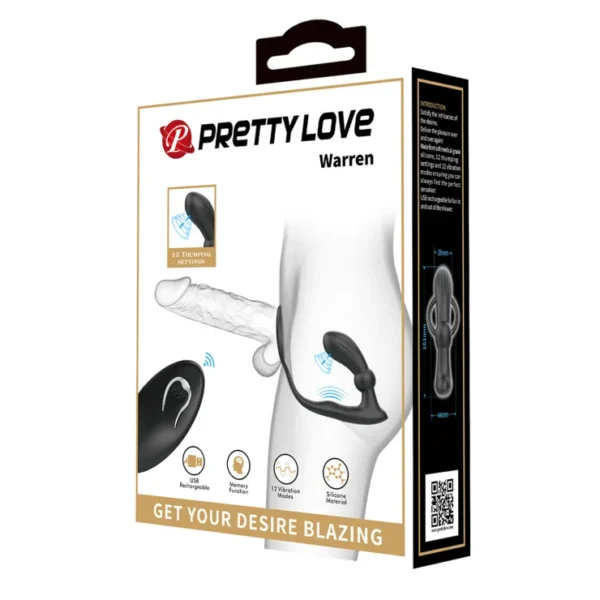 01 - Indigo Buy Sex shop - Plug anal vibrador warren (1)