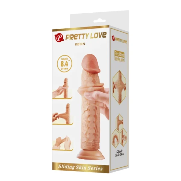 Indigo Buy Sex shop - Consolador Dildo Realista Deslizable Keon Juguete Sexual