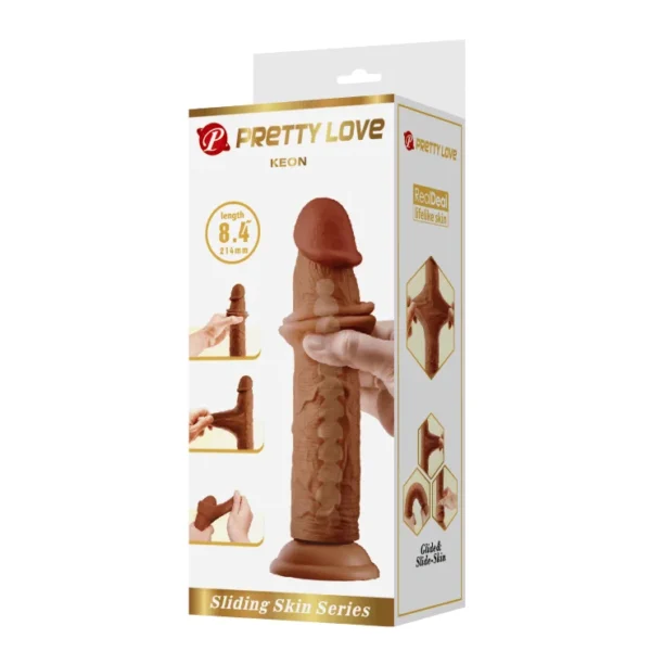 Indigo Buy Sex shop - Consolador Dildo Realista Deslizable Keon Trig Juguete Sexual