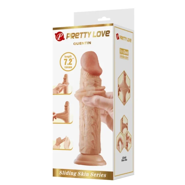 Indigo Buy Sex shop - Consolador Dildo Realista Deslizable Quentin Juguete Sexual
