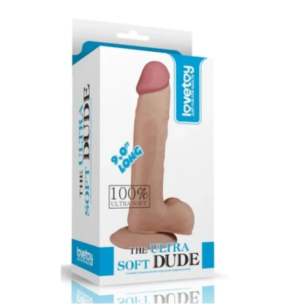 Indigo-Buy-Sex-shop-Consolador-Dildo-Realista-Ultra-Soft-Dude-22-cm-Juguete-Sexual