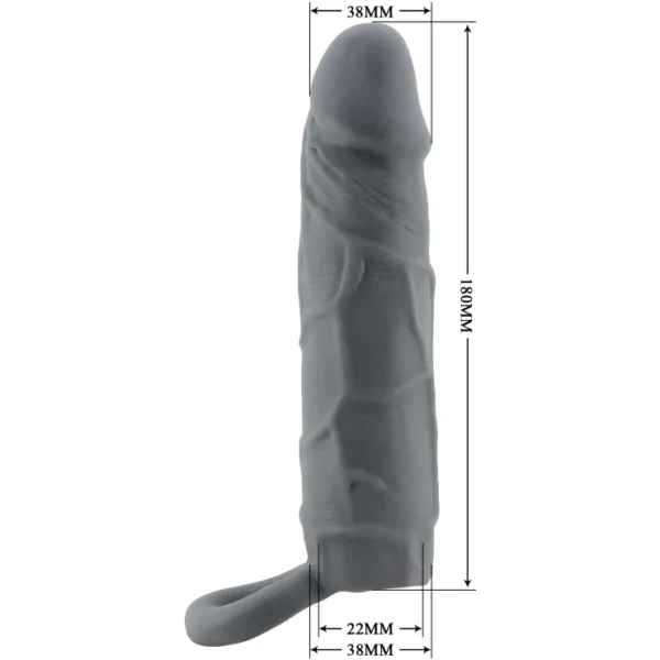 Indigo-Buy-Sex-shop-Funda para pene-Realistic-Penis-Juguete-Sexual