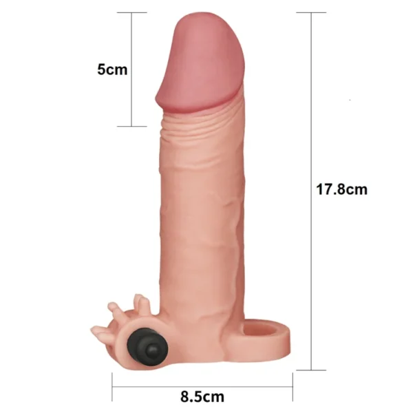 Indigo Buy Sex shop Peru Funda vibradora realista para pene Xtender456 Juguete Sexual