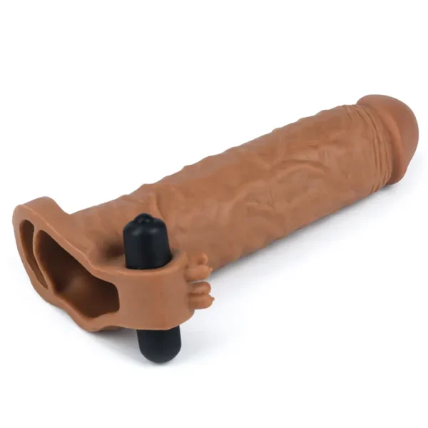 Indigo Buy Sex shop Peru Funda vibradora realista para pene Xtender 19C Juguete Sexual