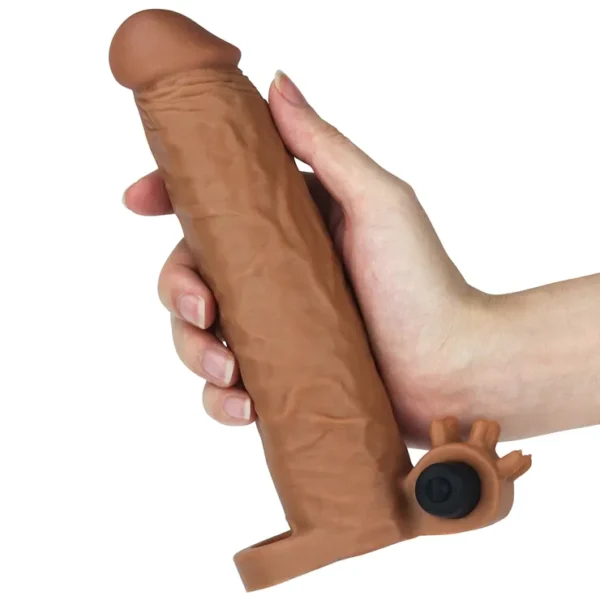 Indigo Buy Sex shop Peru Funda vibradora realista para pene Xtender 19C Juguete Sexual