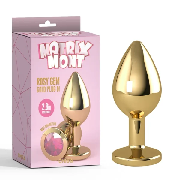 Indigo Sexshop Peru Plug Anal Rosy Juguete Intimo