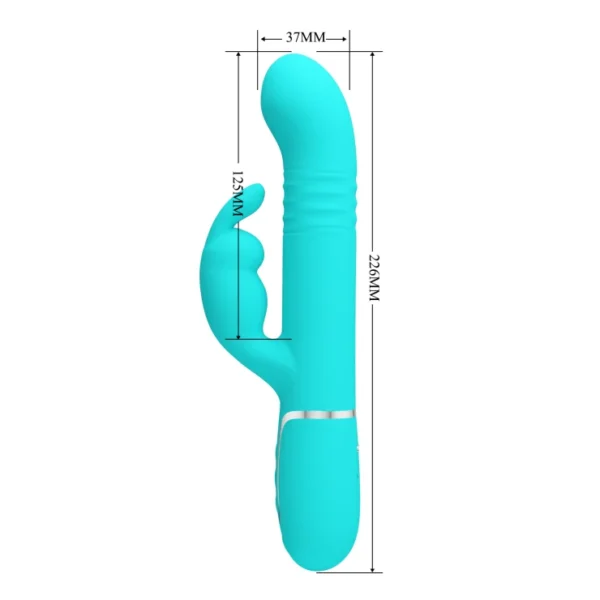 Indigo Sexshop Peru Vibrador para mujer rabbit Coale Dildo